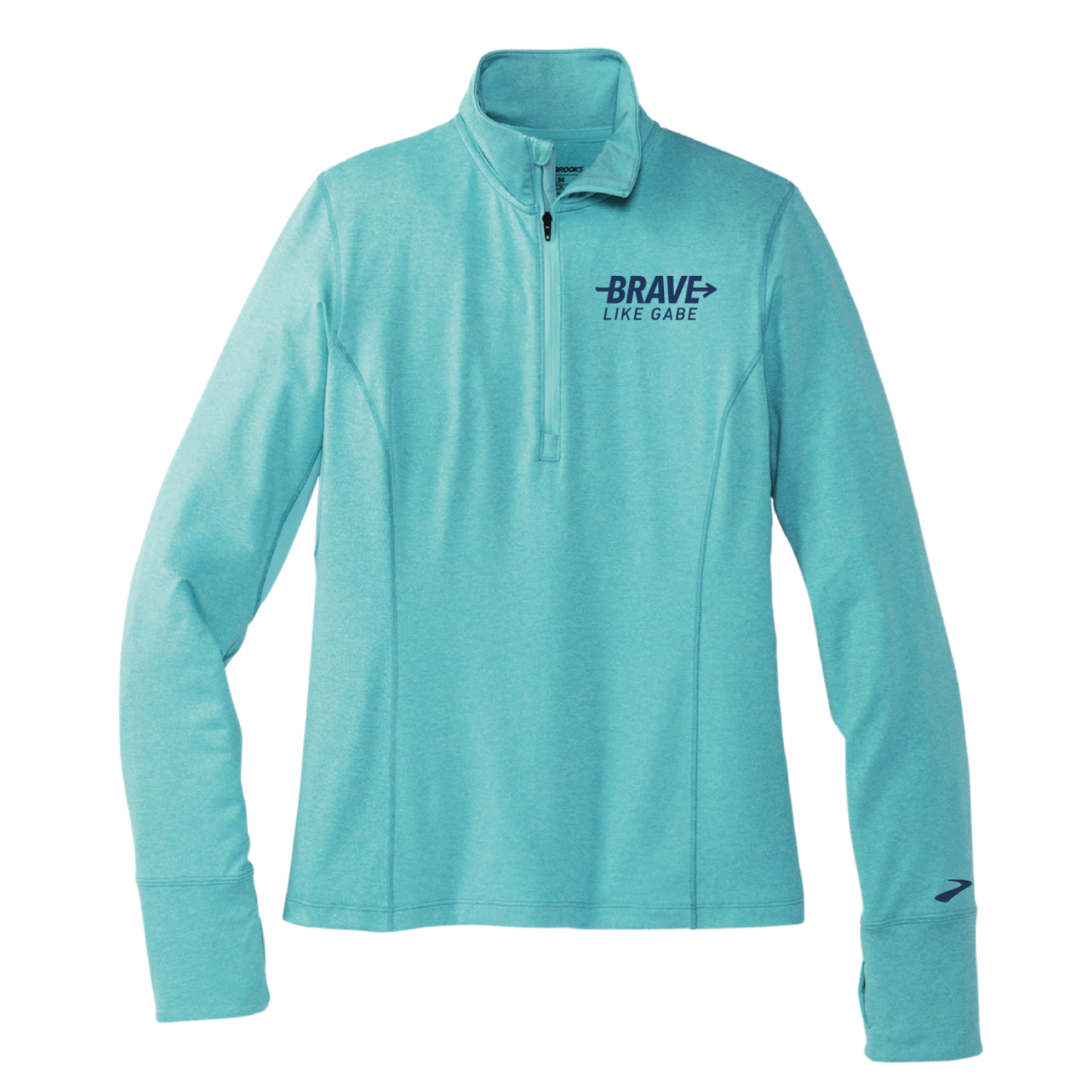 Brooks Women's Dash Half Zip — Brave Like Gabe Brooks Women's Dash Half Zip — Brave Like Gabe